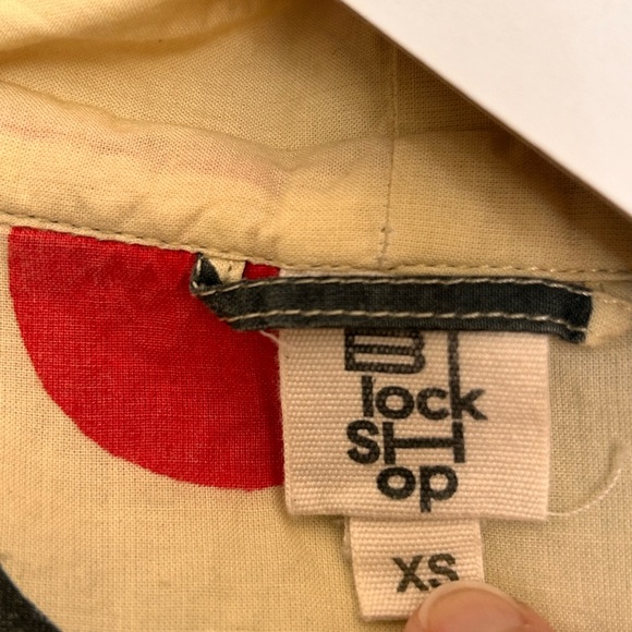 Block shop textiles Flock robe. Size XS. - Picture 4 of 4